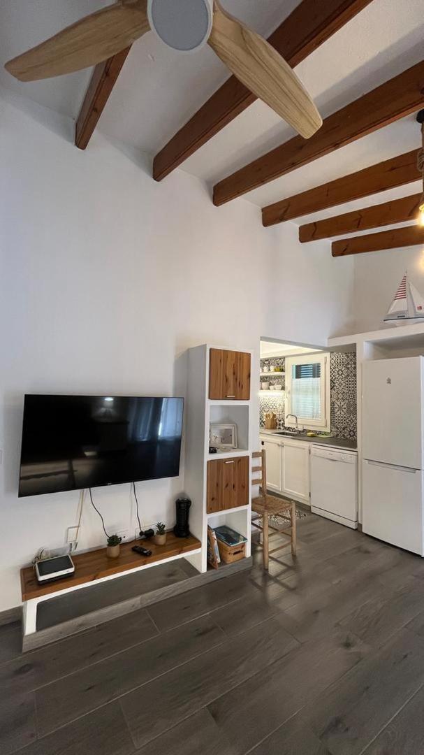 Apartamento Con Piscina Y Playa Son Xoriguer Eksteriør bilde